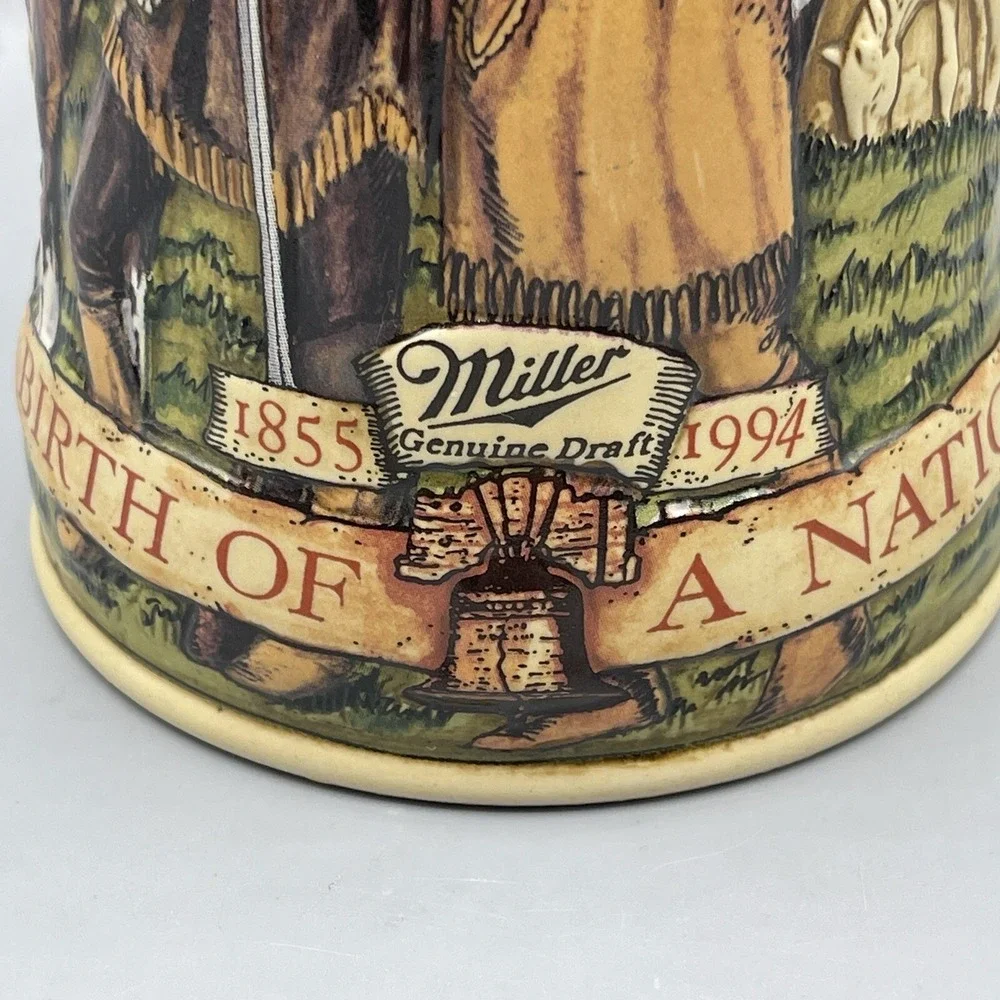 Beer Stein Tankard Miller Birth Of A Nation 4th Release Lewis & Clark Numbered